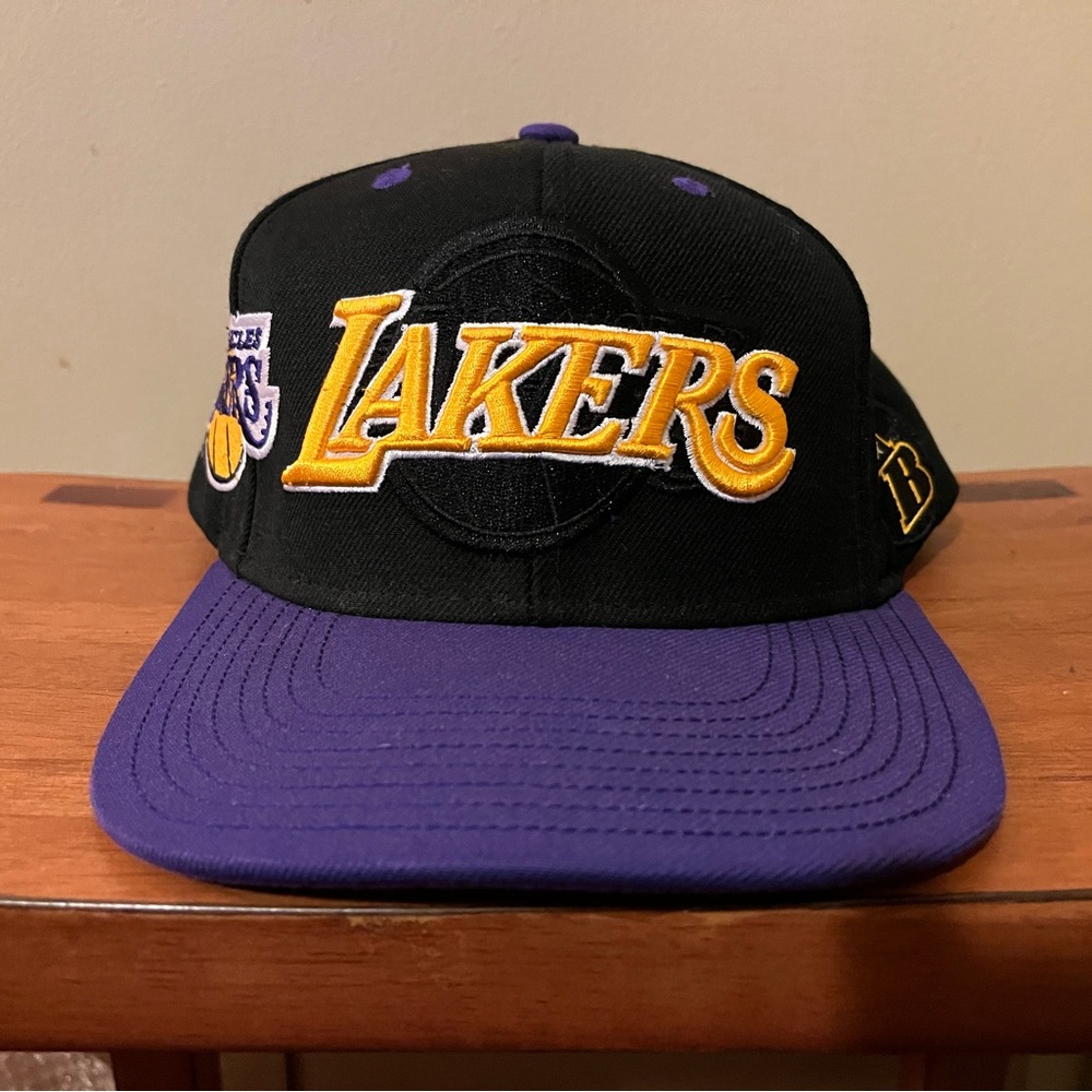 Lakers SnapBack hat with official Kobe patch